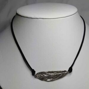 Silver Leaf Necklace